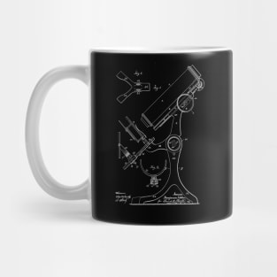 Microscope Vintage Patent Drawing Mug